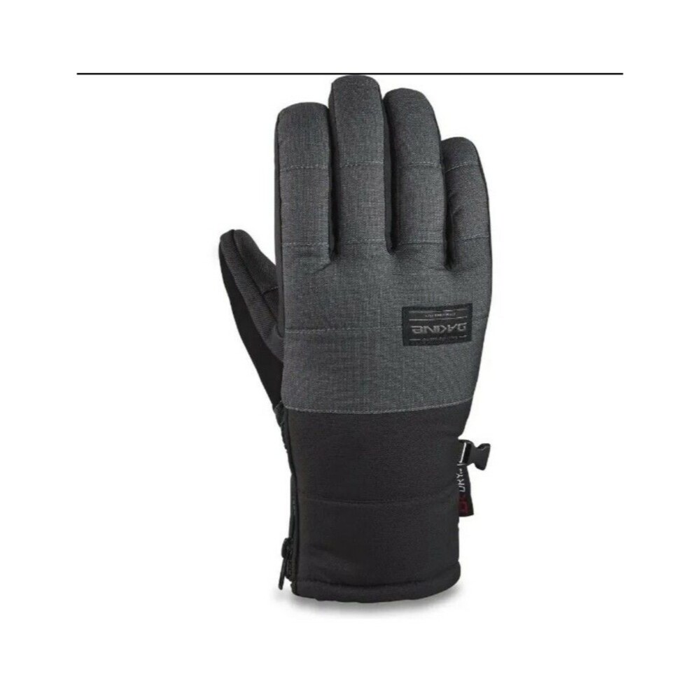 Dakine Omega Snowboard Gloves Men's Small Carbon Grey / Black New